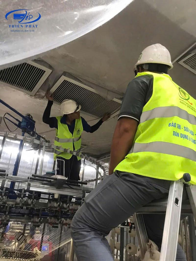 sửa chữa máy lạnh bình dương an toàn 