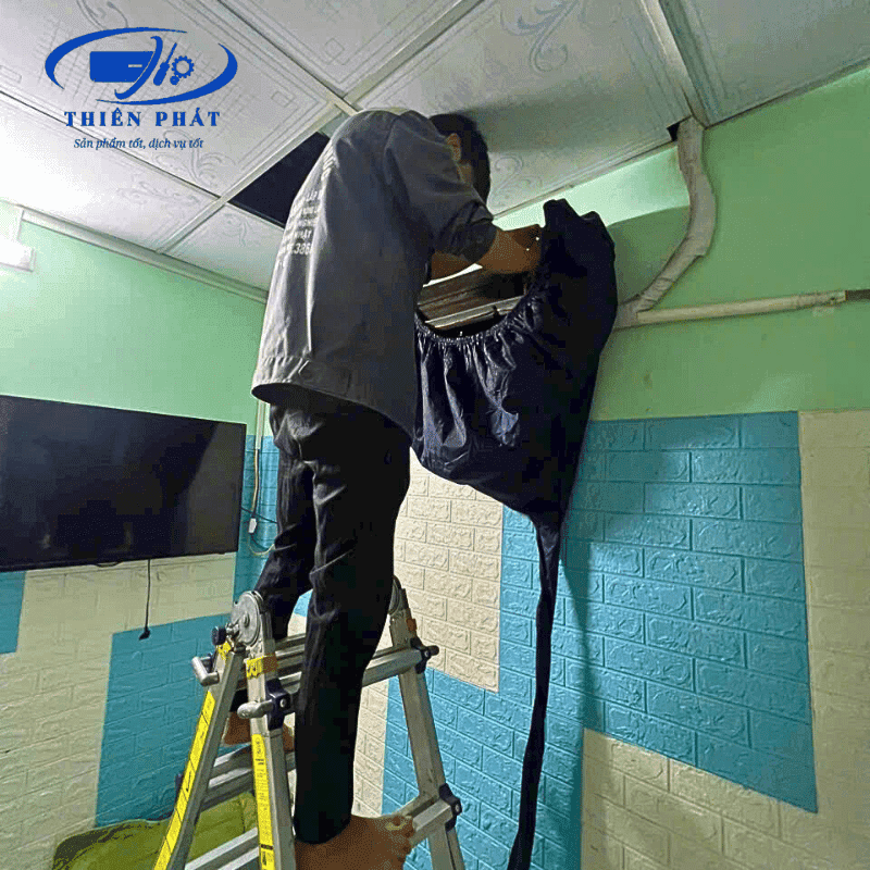 VỆ SINH MÁY LẠNH BÌNH DƯƠNG TẠI THIÊN PHÁT